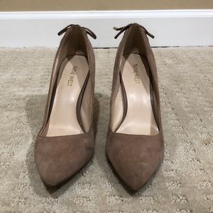 Tan Suede Heels